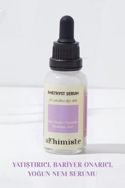 Bariyer Onarıcı Amethyst Serum YatıştırıcıSeramid Hyaluronik Asit30MLTümCiltler
